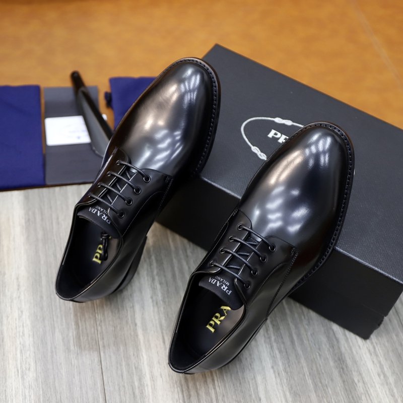 PRADA 남성 비즈니스 소 가죽 구두 001-227470