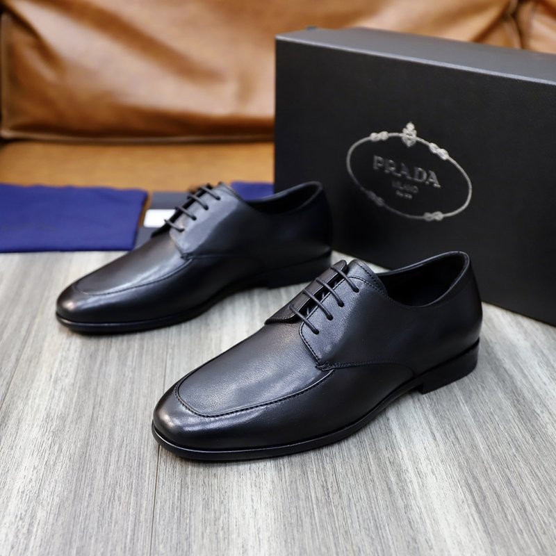 PRADA 신규 남성 비즈니스 가죽 구두 001-227473
