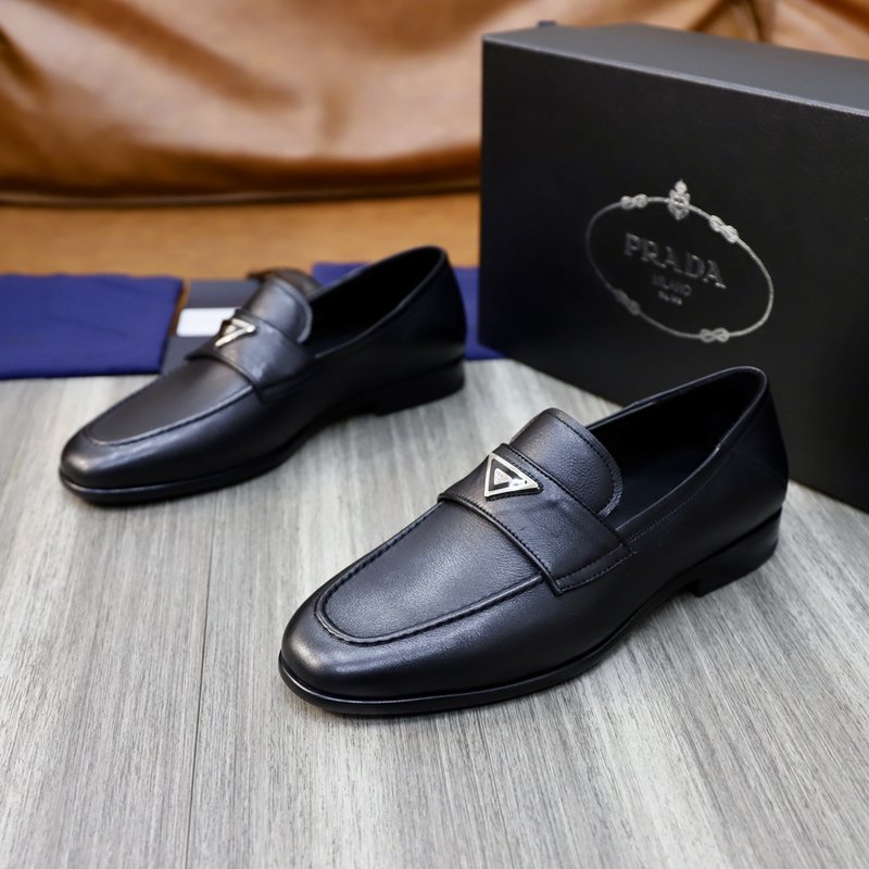 PRADA 신상 남성용 비즈니스 가죽 구두 001-227475