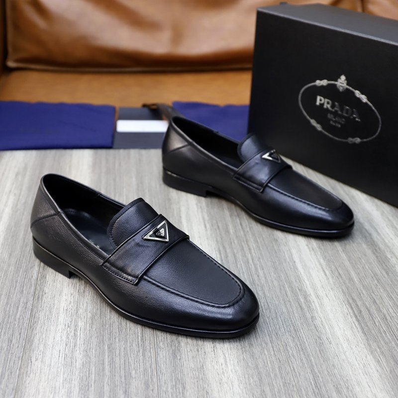 PRADA 신상 남성용 비즈니스 가죽 구두 001-227475