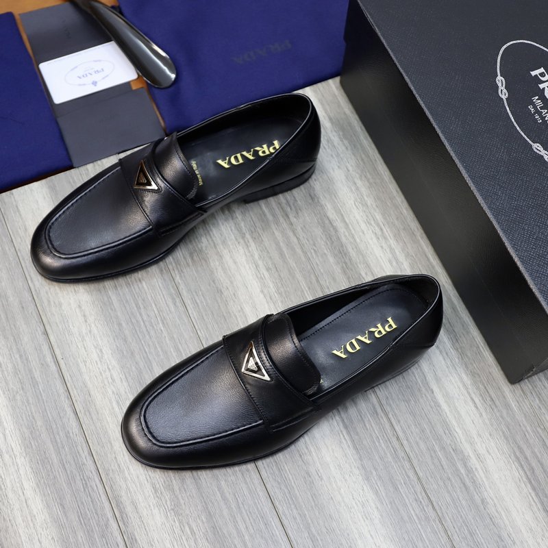 PRADA 신상 남성용 비즈니스 가죽 구두 001-227475