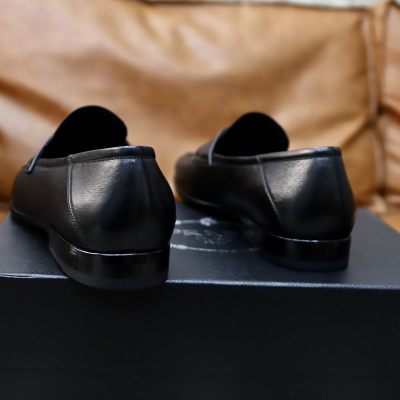 PRADA 신상 남성용 비즈니스 가죽 구두 001-227475