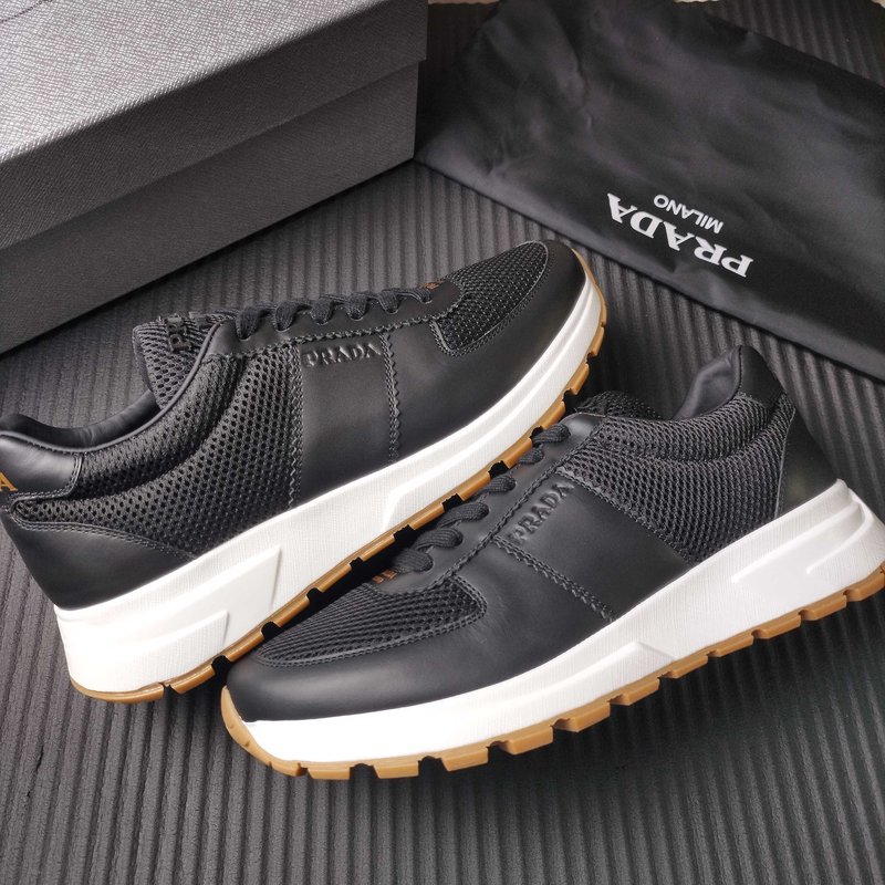 PRADA 블랙 메쉬 운동화 001-227510