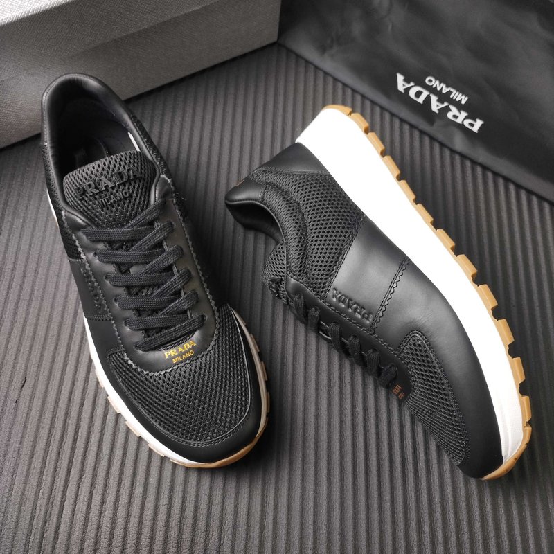 PRADA 블랙 메쉬 운동화 001-227510