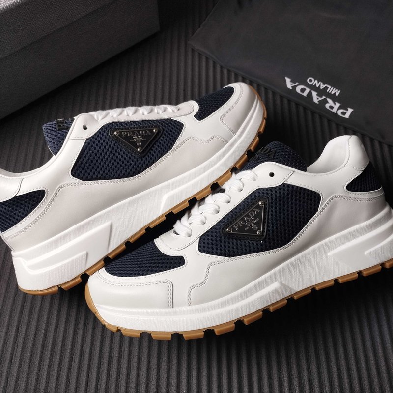PRADA 프라다 블루 메쉬 슈즈 001-227522