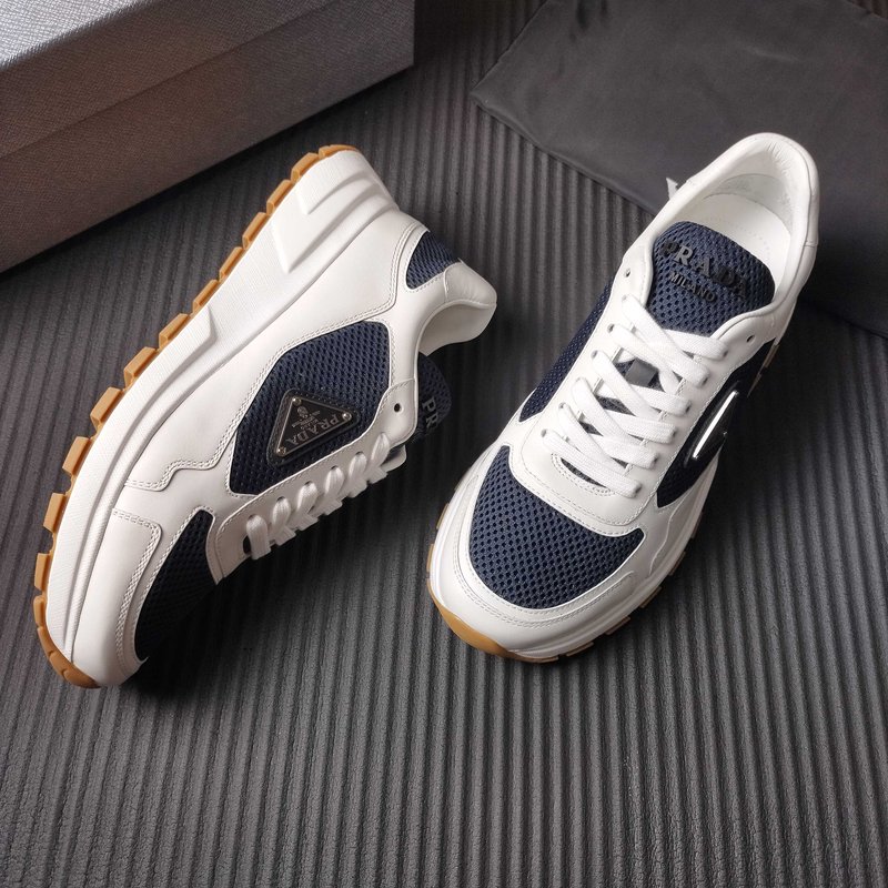 PRADA 프라다 블루 메쉬 슈즈 001-227522