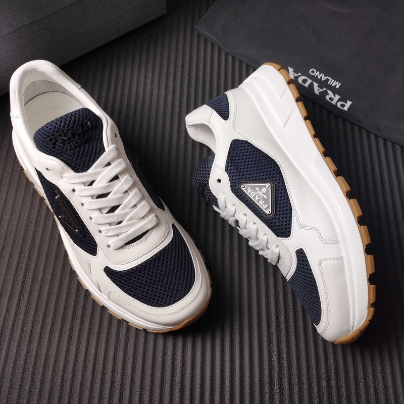 PRADA 프라다 블루 메쉬 슈즈 001-227522