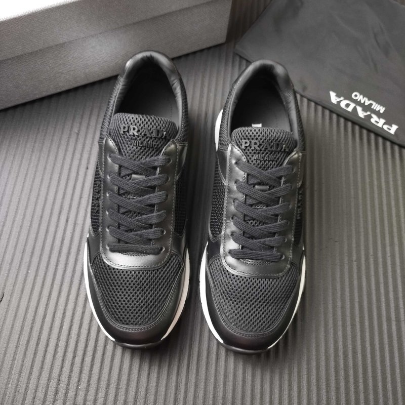 PRADA 블랙 메쉬 운동화 001-227529