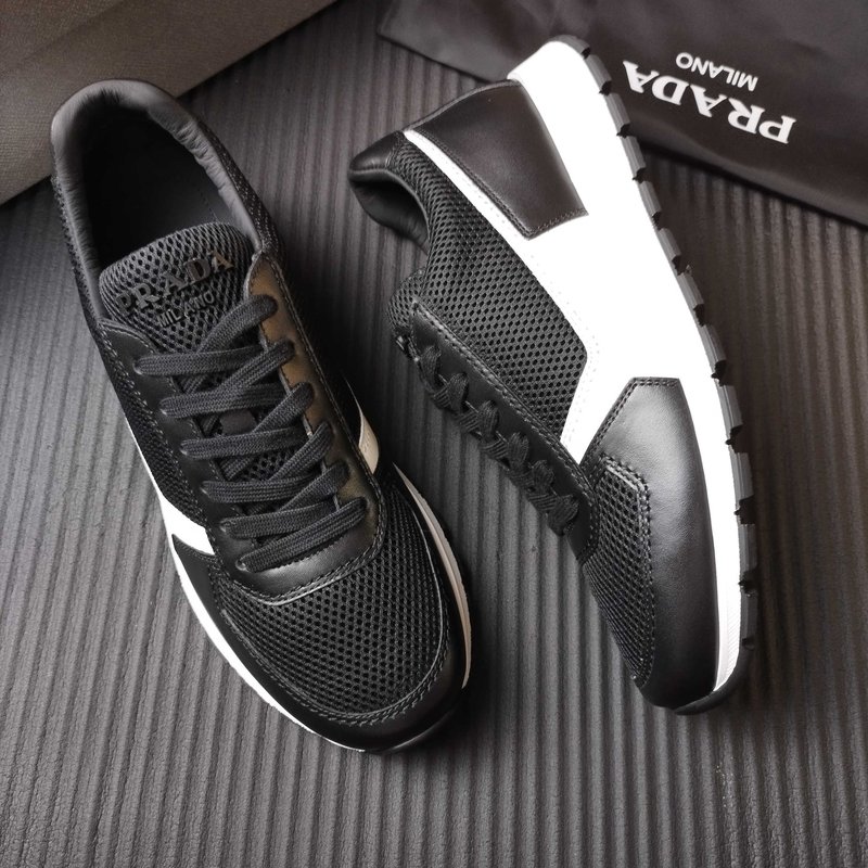 프라다 PRADA 메쉬 스니커즈 001-227538