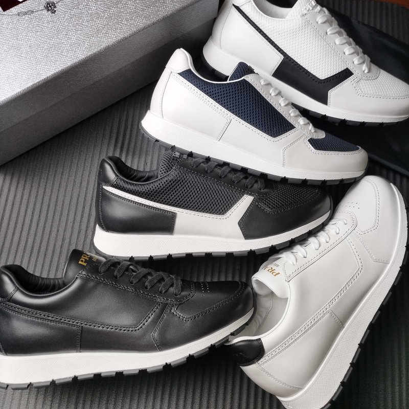 프라다 PRADA 메쉬 스니커즈 001-227538
