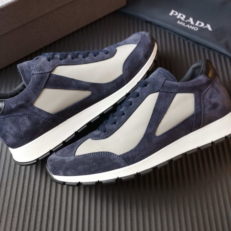 PRADA 프라다 507 그레이 운동화 001-227540