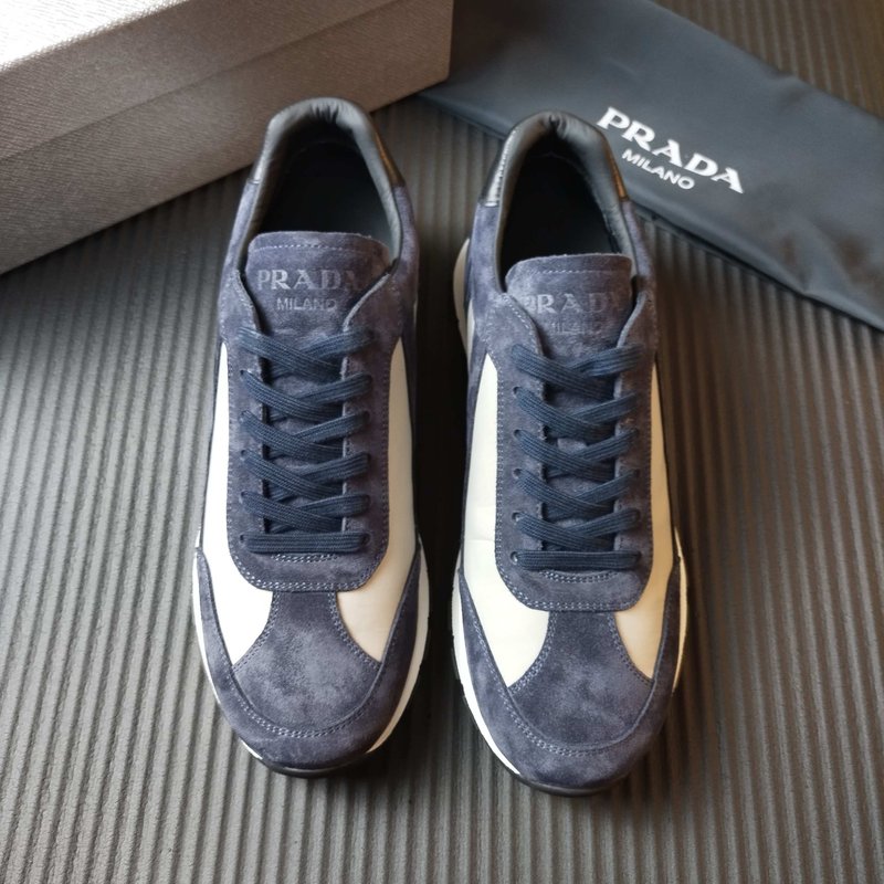 PRADA 프라다 507 그레이 운동화 001-227540