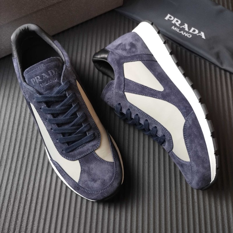 PRADA 프라다 507 그레이 운동화 001-227540