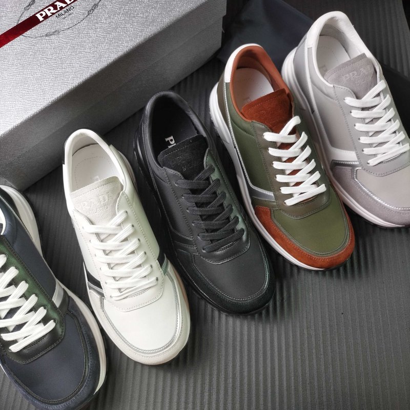 PRADA 란포 소재 운동화 001-227548