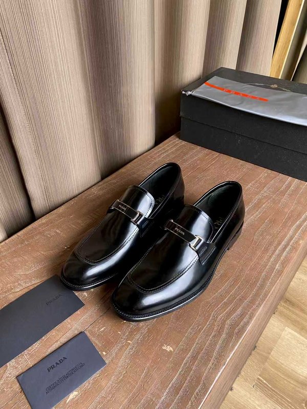 PRADA 남성 수입 송아지 가죽 구두 001-227568