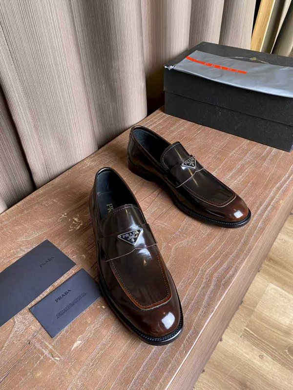 PRADA 남성 오리지널 송아지 가죽 구두 001-227569