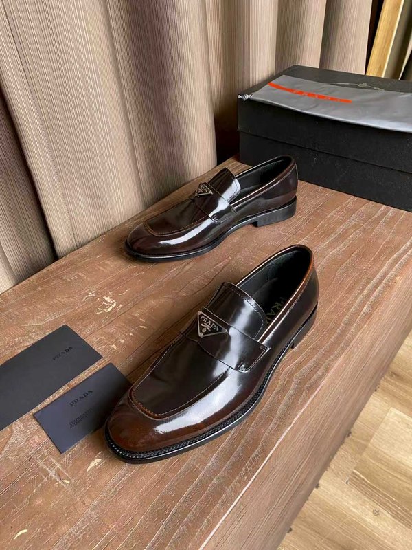 PRADA 남성 오리지널 송아지 가죽 구두 001-227569