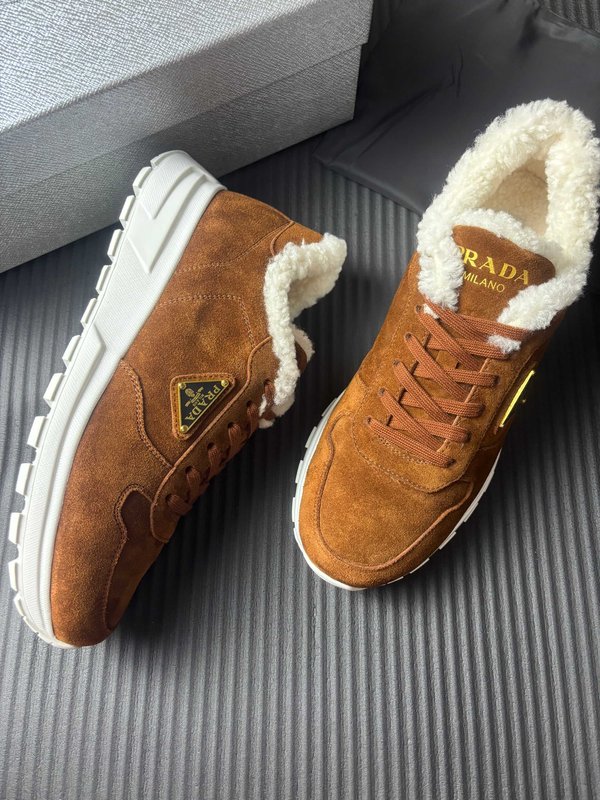 PRADA 신상 진짜 양모 부츠 001-227682