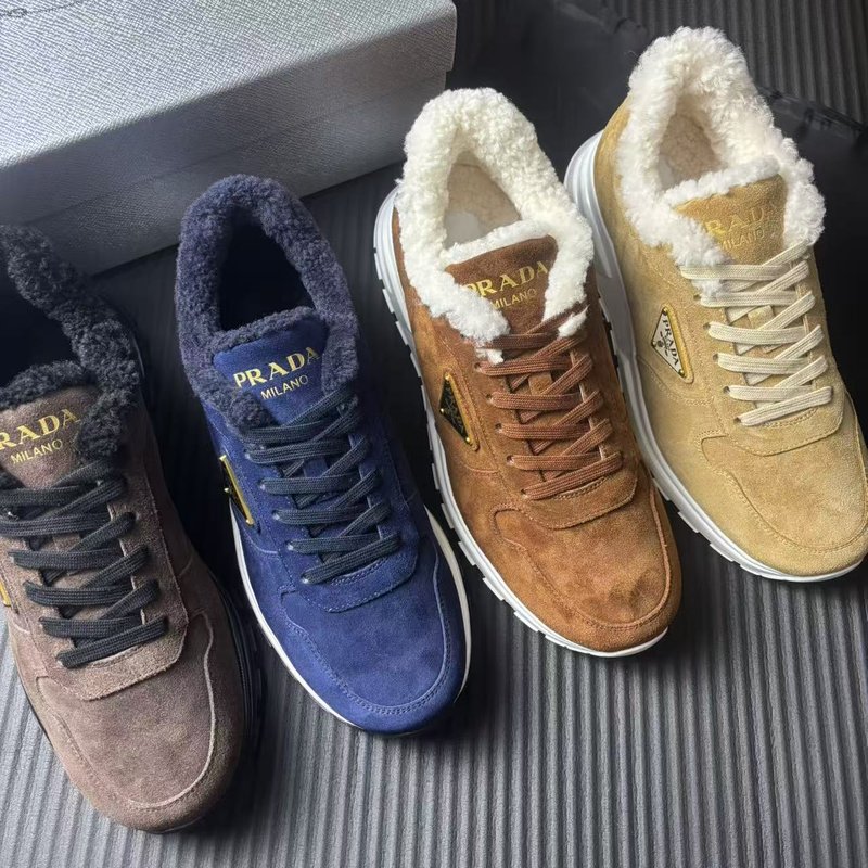 PRADA 신상 진짜 양모 부츠 001-227682