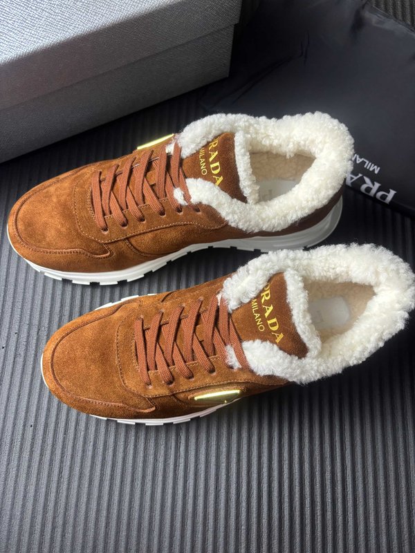 PRADA 신상 진짜 양모 부츠 001-227682