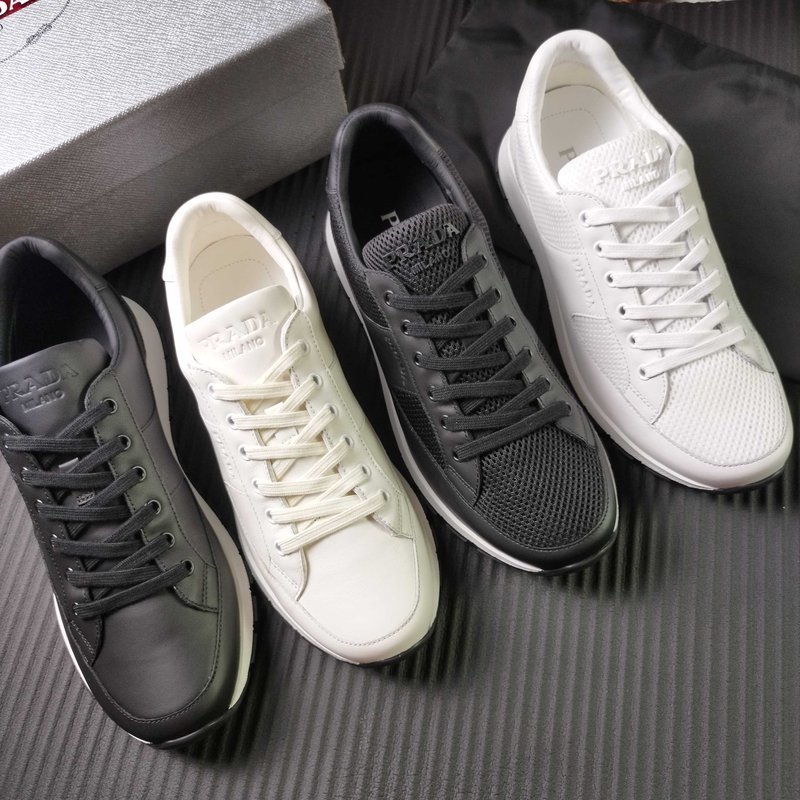 PRADA 블랙 메쉬 운동화 001-227695