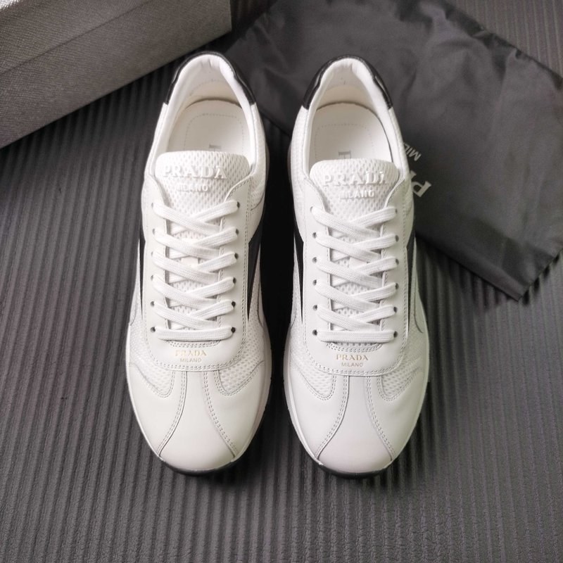 PRADA 화이트 메쉬 운동화 001-227715