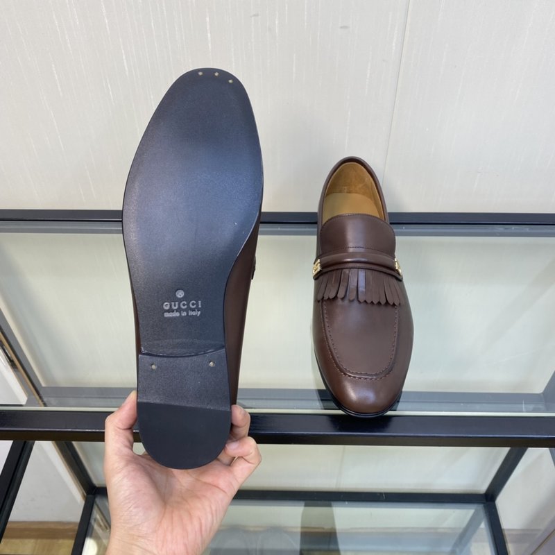 GUCCI 고품질 가죽 태슬 로퍼 슈즈 001-227767