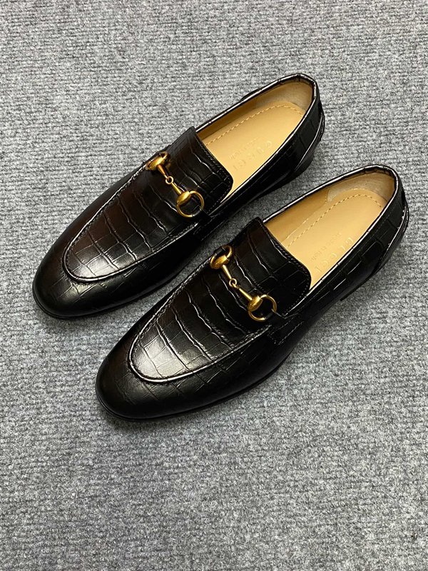 GUCCI 구찌 가죽 바닥 수입 소가죽 구두 001-227772