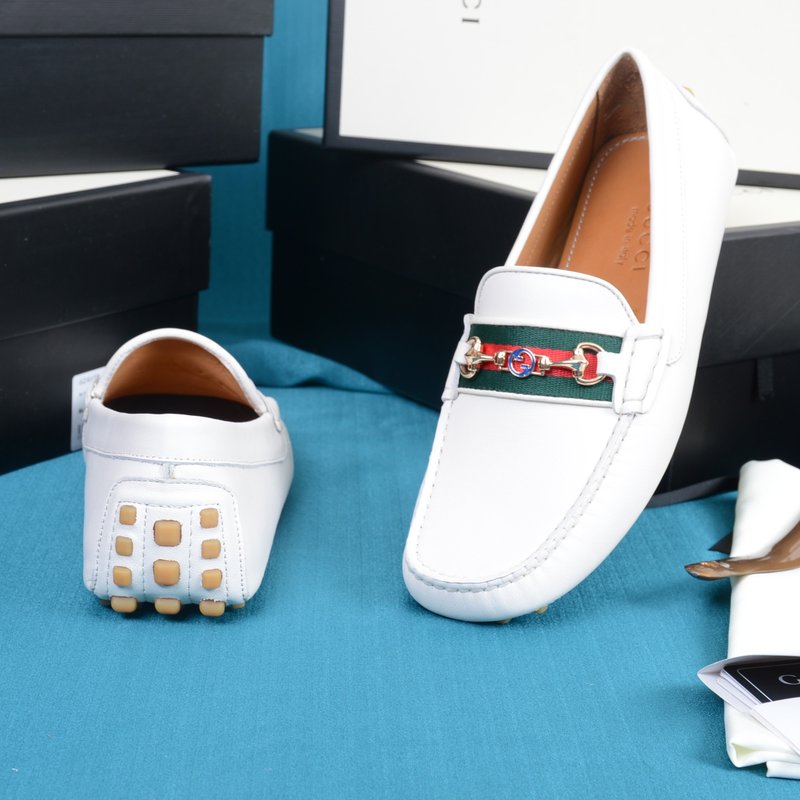 GUCCI 신상 수입 소 가죽 드라이빙 슈즈 001-227776