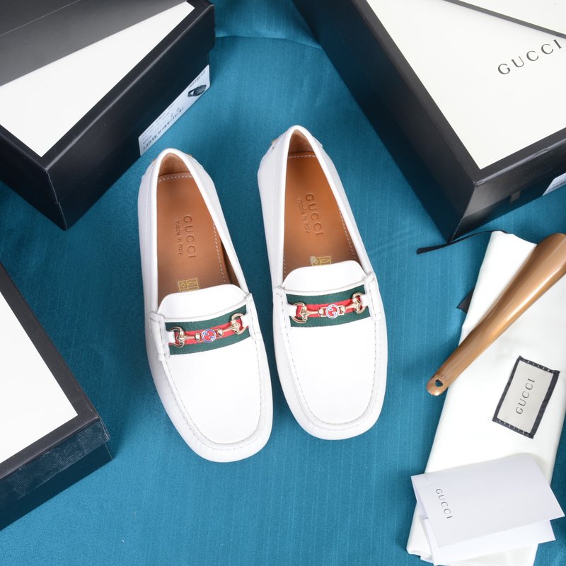GUCCI 신상 수입 소 가죽 드라이빙 슈즈 001-227776