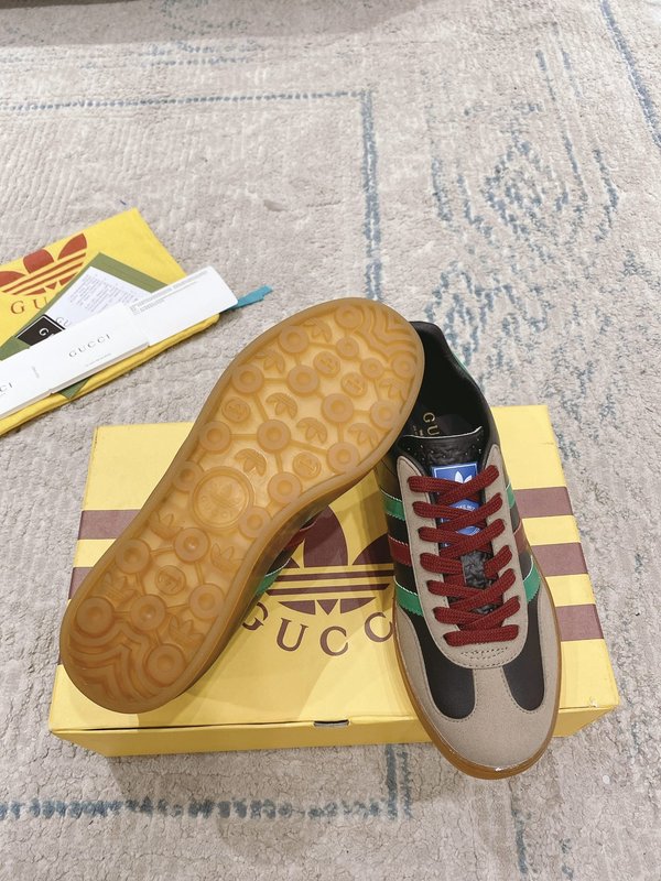 아디다스 x 구찌 Gazelle 커플 운동화 001-227781