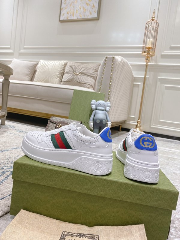 Gucci 구치 커플 화이트 운동화 001-227798