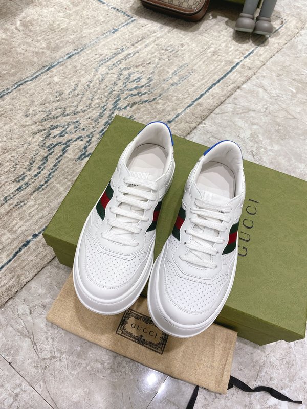 Gucci 구치 커플 화이트 운동화 001-227798