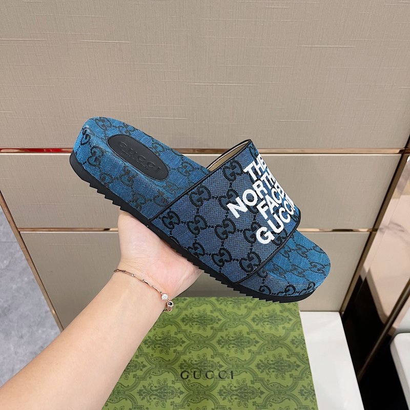 GUCCI 협업 두꺼운 바닥 슬리퍼 001-227811