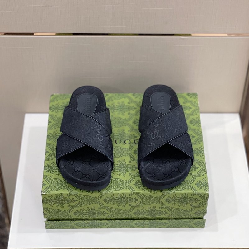 GUCCI 정품 신규 두꺼운 바닥 슬리퍼 001-227812