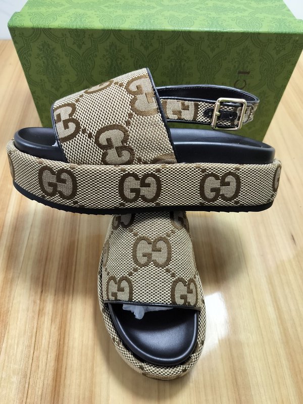 구찌 Gucci 신상 두꺼운 바닥 슬리퍼 001-227823