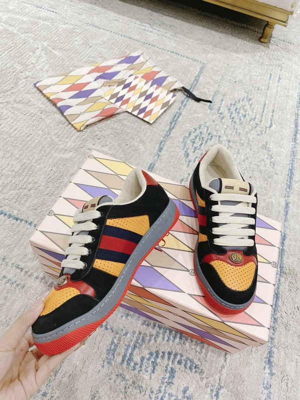 Gucci 클래식 더티 스니커즈 1:1 정밀 복제 001-227864