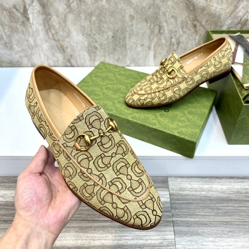 GUCCI 구찌 남성 패션 캐주얼 가죽 신발 001-227897