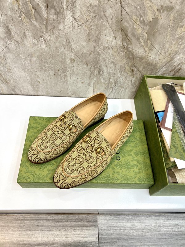 GUCCI 구찌 남성 패션 캐주얼 가죽 신발 001-227897