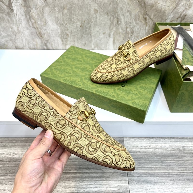 GUCCI 구찌 남성 패션 캐주얼 가죽 신발 001-227897
