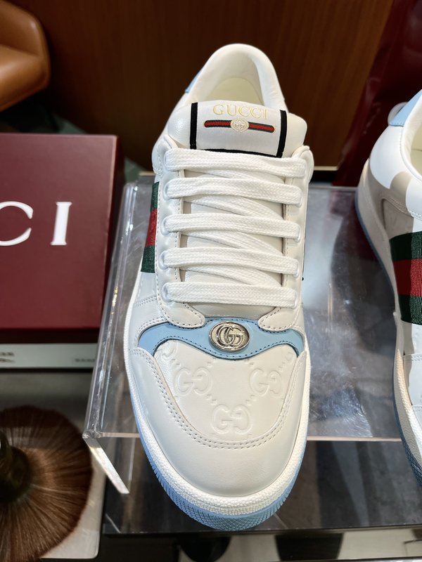 GUCCI Screener 남녀 공용 레트로 운동화 001-227931
