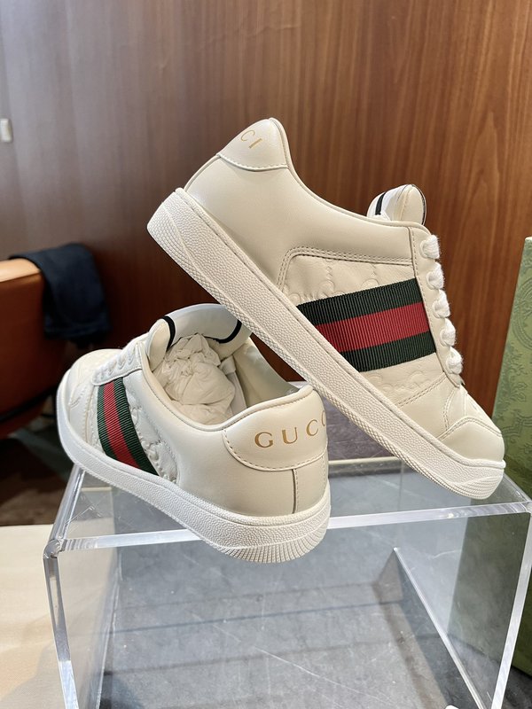 GUCCI Screener 남녀 공용 레트로 운동화 001-227931