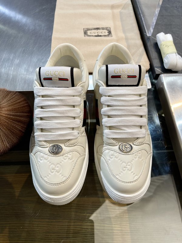 GUCCI Screener 남녀 공용 레트로 운동화 001-227931