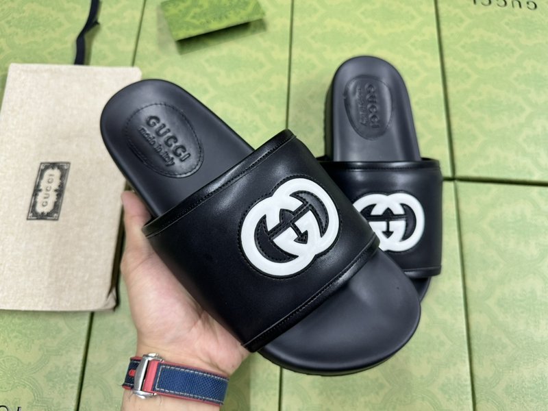 GUCCI 구찌신상 더블 G 로고 캐주얼 슬리퍼 001-227945