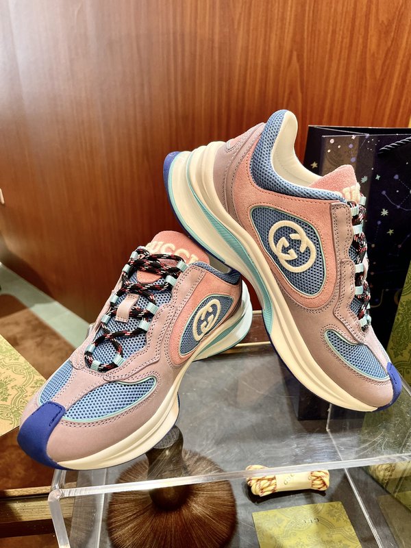 Gucci Run 커플 운동화 2023 년 신상 001-227946