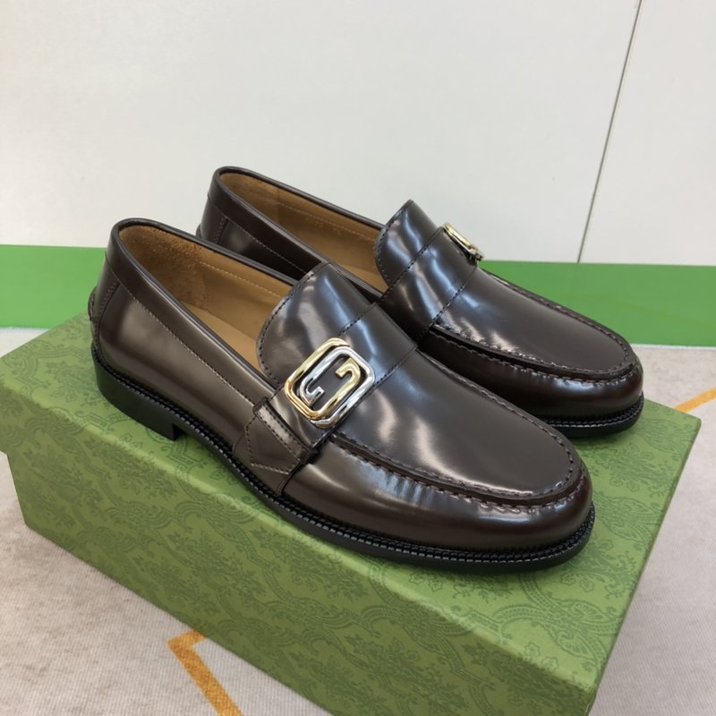 GUCCI 정장 로퍼 가죽 바닥 001-227950