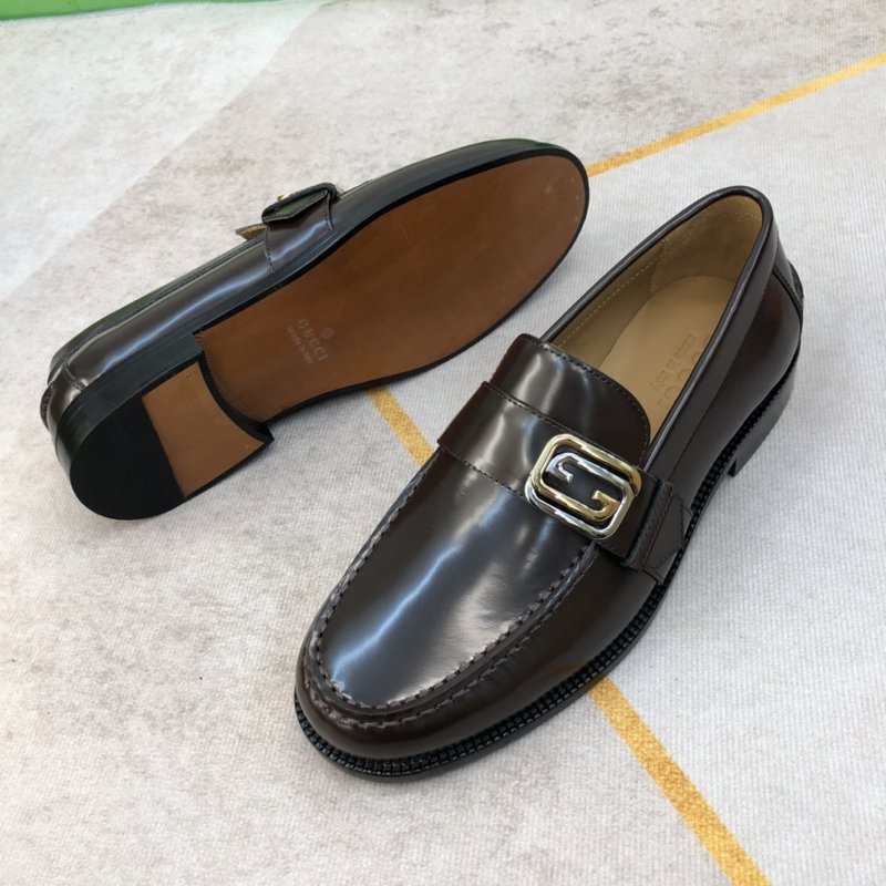 GUCCI 정장 로퍼 가죽 바닥 001-227950