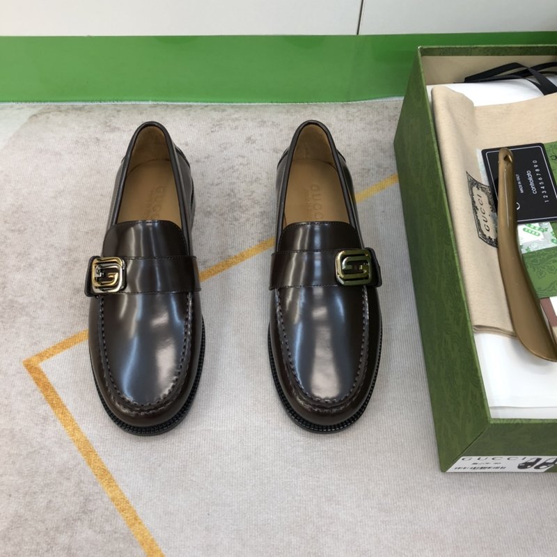 GUCCI 정장 로퍼 가죽 바닥 001-227950