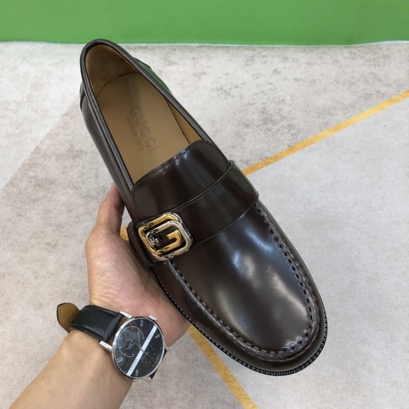 GUCCI 정장 로퍼 가죽 바닥 001-227950