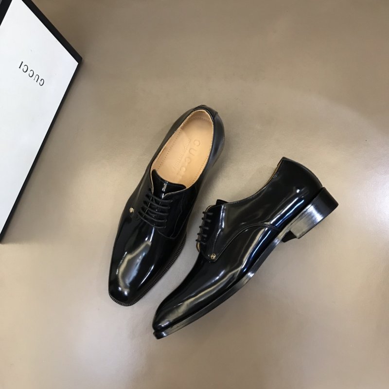 GUCCI 남성 비즈니스 정장 캐주얼 가죽 신발 001-227951